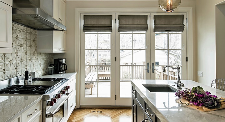 Luxury kitchen design photo after renovation