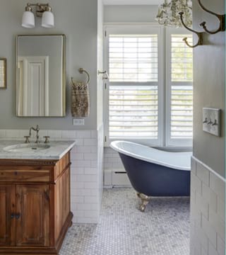 A fresh look, minimalism in bath after bathroom remodeling